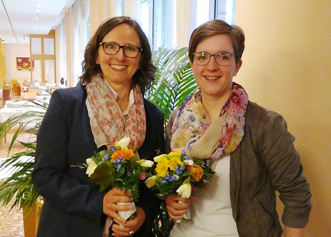 Christa Fischer und Frauke Donner